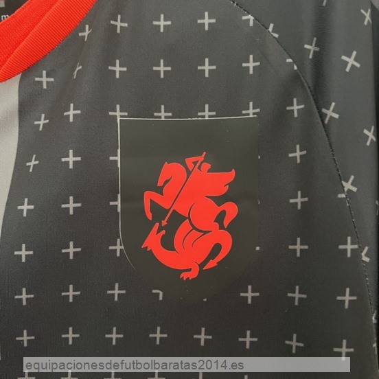Nuevo Tailandia 2ª Camiseta Georgia 2024 Negro Baratas